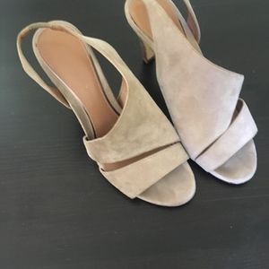 Elie Tahari Suede Sandal